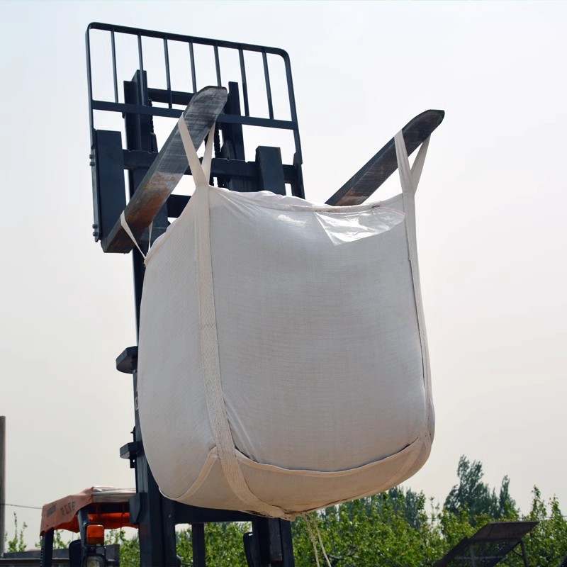 Bottom Ton Bag Container Bag 1.5 Tons 2 Tons Moving Chemical Logistics Bridge Pre-Pressed Thickeneded Open Ton Bag