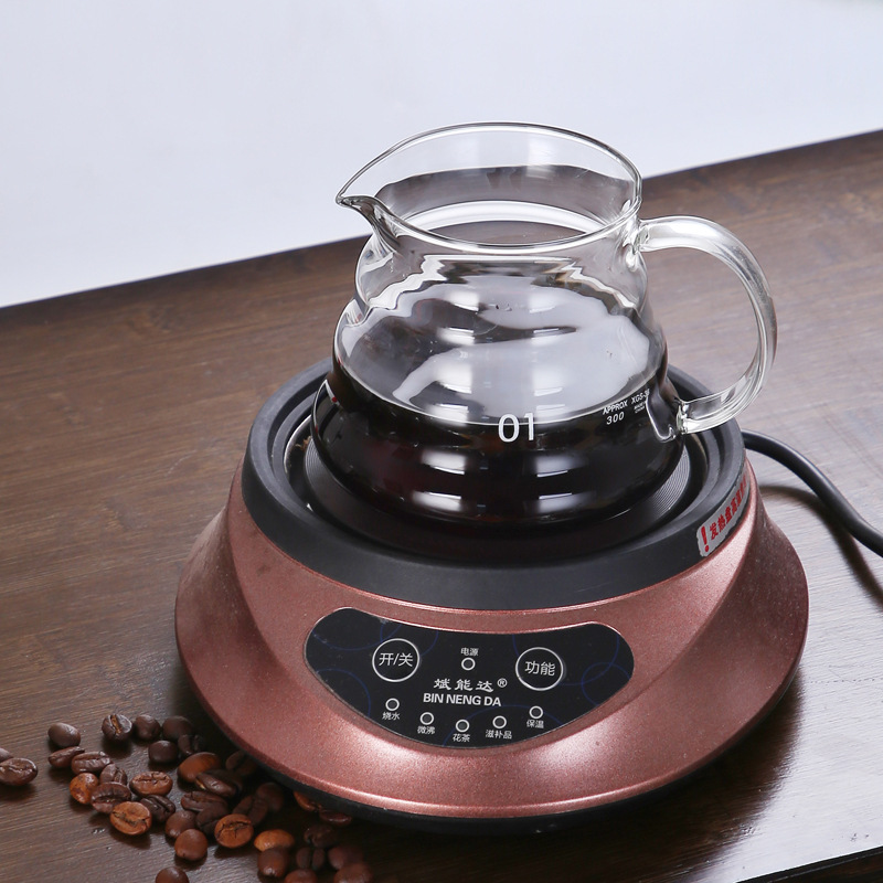 Hand coffee pot cloud pot suit simple transparent household glass coffee filter cup filter sharing pot mocha pot