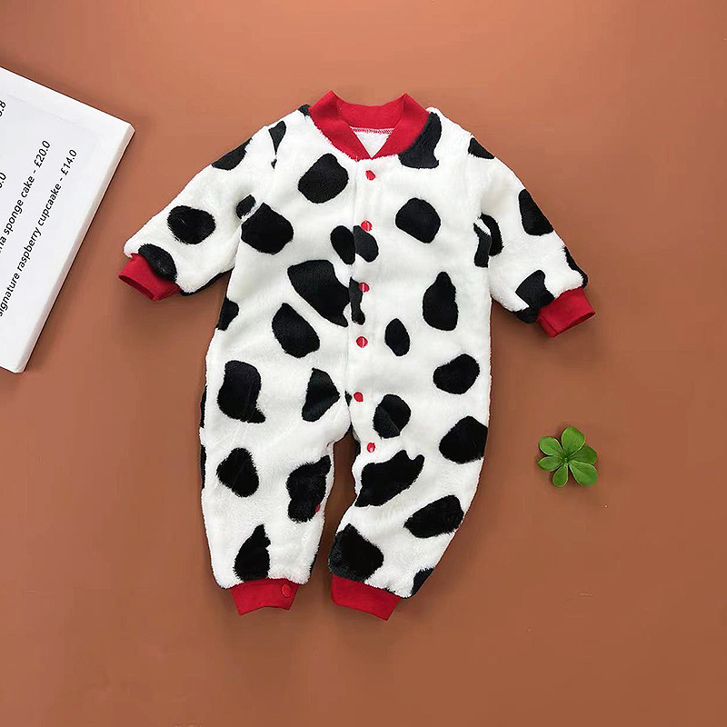 Baby clothes spring and autumn male and female baby romper 0-1-2 years old baby jumpsuit newborn home romper