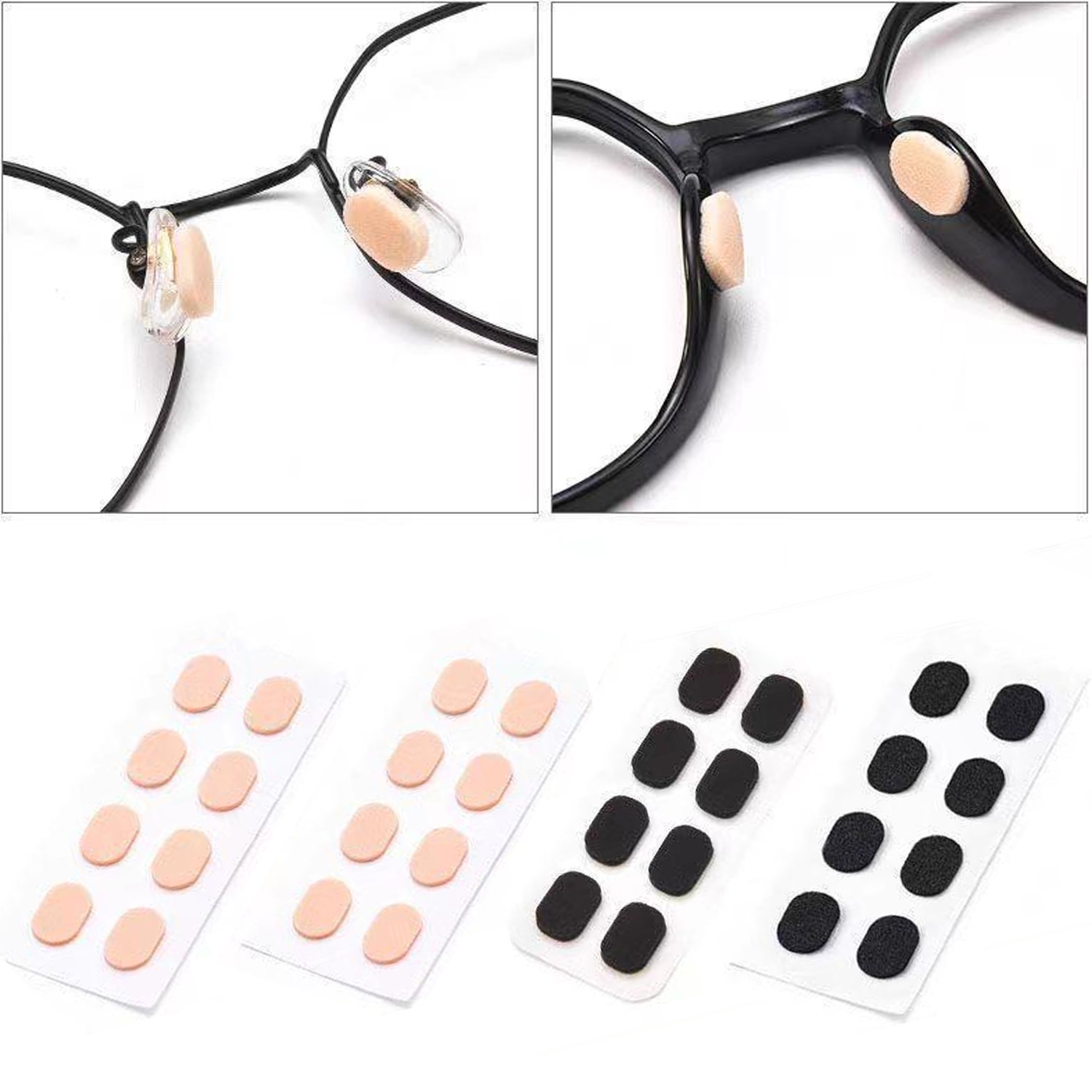 Sponge Nose Pad Nose Pad Glasses Nose Pad Non-slip Latex Nose Pad Soft No Indentation No Makeup High Nose Pad