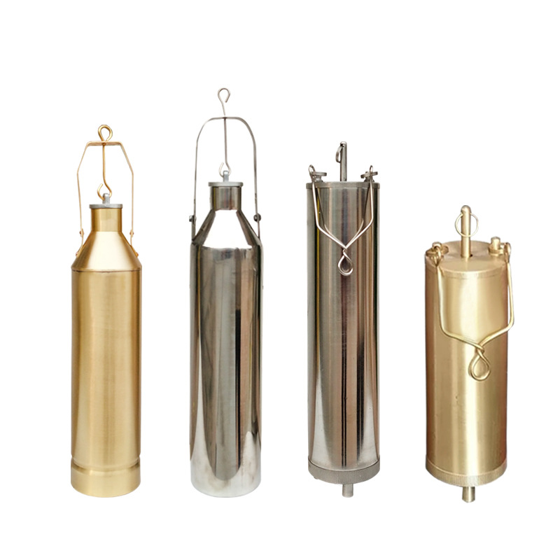 Water quality copper stainless steel sewage bucket integrated bottom whole process oil/oil sampler bucket/sampler bucket