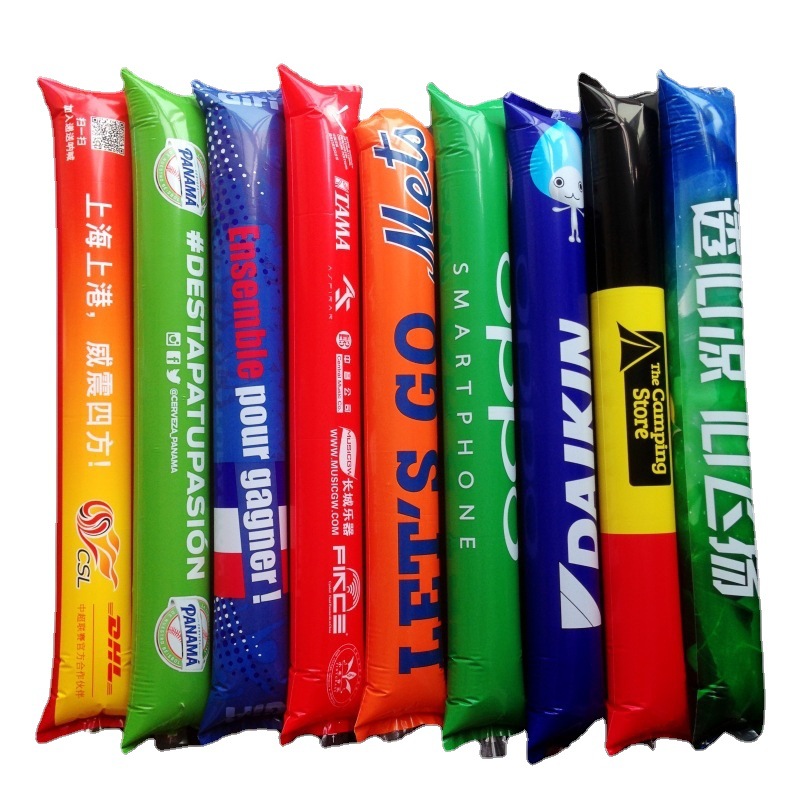 Concert Cheering Stick Thickened Cheer Stick Balloon Pat Stick Sports Meeting Cheering Stick Printing Printing Advertising