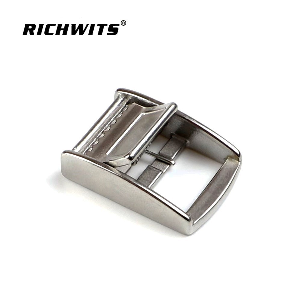 Light belt buckle stainless steel webbing buckle clip marine luggage hardware accessories strap lock buckle