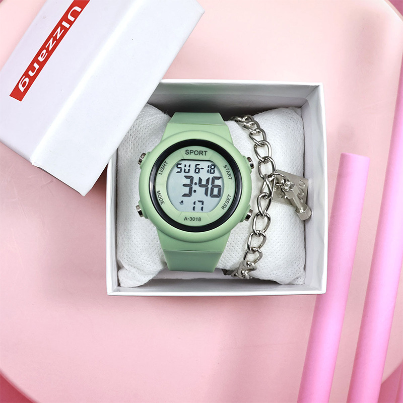 Manufacturers Wholesale Electronic Watches for Boys and Girls, Children's Electronic Watches, Multi-Functional Waterproof Alarm Clocks, High-Looking College-Style Electronic Watches