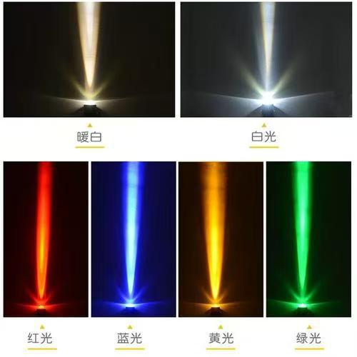 A Beam of Light Spotlight Outdoor Waterproof Led Beam Light Roman Column Exterior Wall Projection Light High Brightness Led Energy Saving