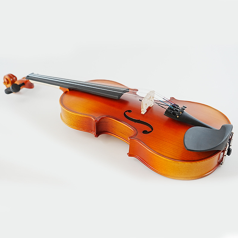 Manufacturer Wholesale Solid Wood Handmade Beginner 4/4 Student Popular Violin Popular Solid Wood Violin