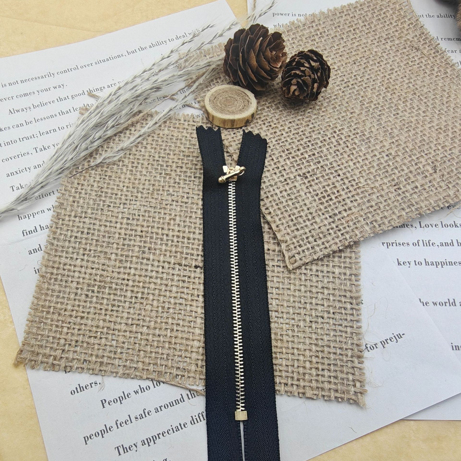 In-Stock No. 0 Zipper Metal Doll Clothes Zipper Code Set Platinum Light Gold Gunmetal Bronze Doll Clothes Zipper Code