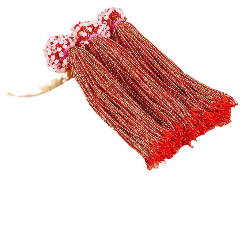 Dragon Boat Festival Gifts Hand-woven Colorful Rope Children's Zongzi Bracelet May Festival Rewards Students Small Gifts for the Whole Class