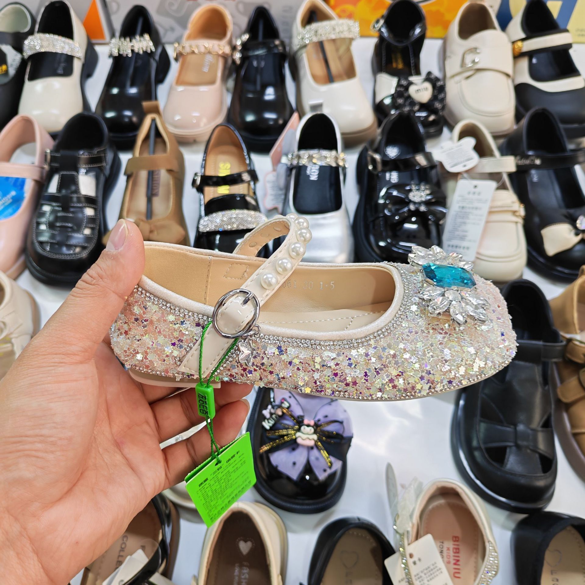 Girls Princess Small Leather Shoes New Spring and Autumn Dance Shoes Children and Girls Single-layer Shoes School Shoes All-match Casual Shoes