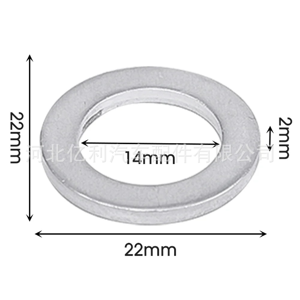 Car Oil Pan Drain Screw Copper Gasket Aluminum Gasket Combination Gasket Universal Gasket Oil Seal Gasket