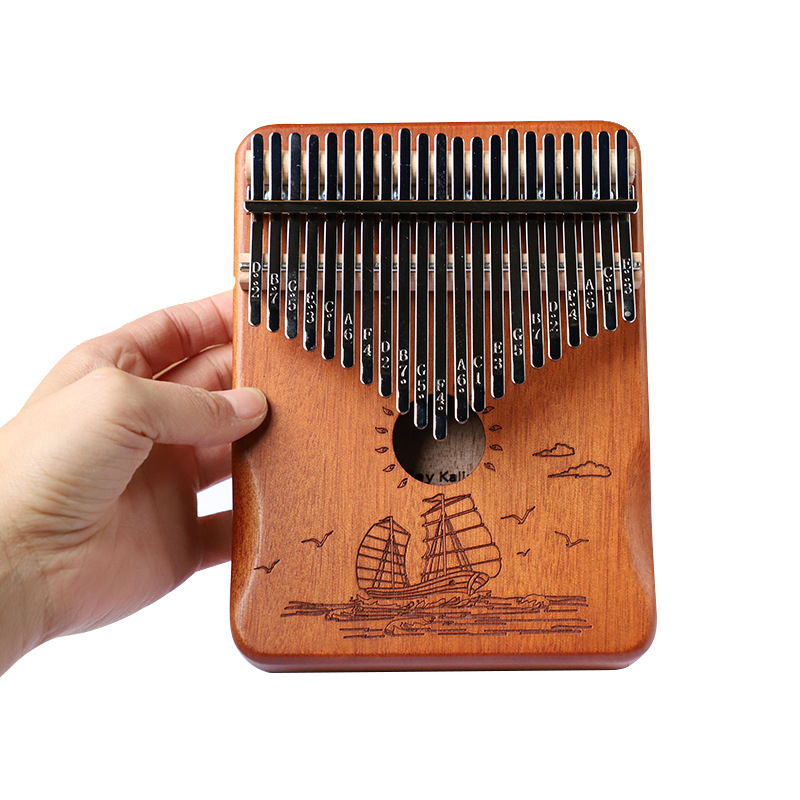 Thumb piano Kalimba 21-tone five-finger piano girl beginner's musical instrument kalimba finger piano genuine goods