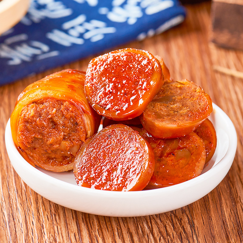 Spicy Squid Hook-Caught Deep-Sea Squid-Colored Fish Snacks Ready-To-Eat Squid Snacks with Seeds