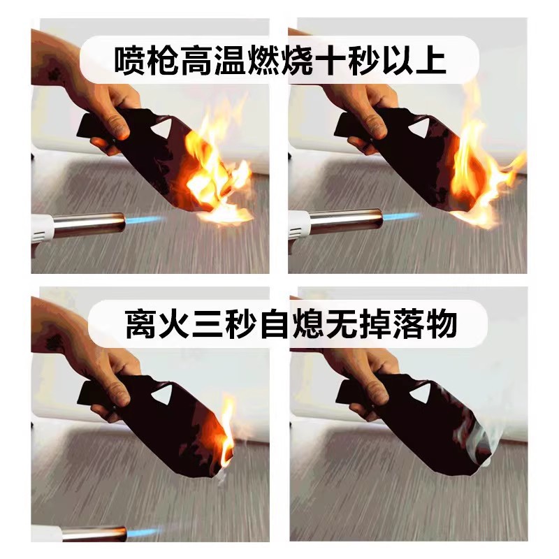 High Temperature Resistant Fire Self-Extinguishing Fire Retardant Rubber Sheet Black Neoprene Environmentally Friendly Insulating Rubber Pad V0 Flame Retardant Rubber Sheet