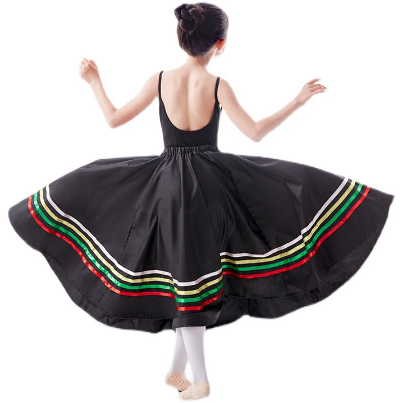 Chen Ting Character Dance Skirt for Adults and Kidsren Emperor Ballet Folk Dance Exam Skirt Company Direct Sales