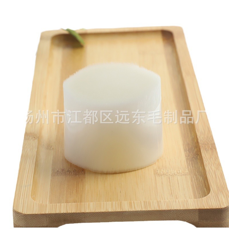 Manufacturers supply clear, double-headed grinding wire diameter 0.2 animal hair bristles and brush hair wholesale