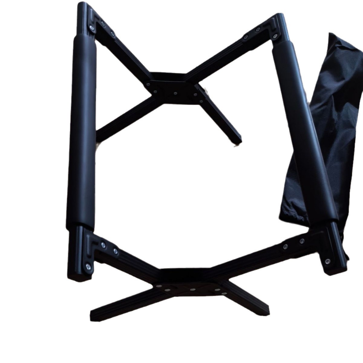 Ice bucket rack outdoor folding rack aluminum alloy ice bucket rack drinking water rack camping rack