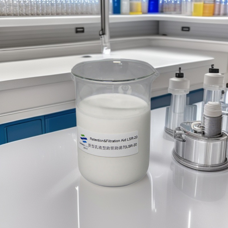 Paper Pulp Dispersion Thickening Special Retention and Filtration Aid for Papermaking 40 Content Water-Soluble Polymer Emulsion with Good Fluidity