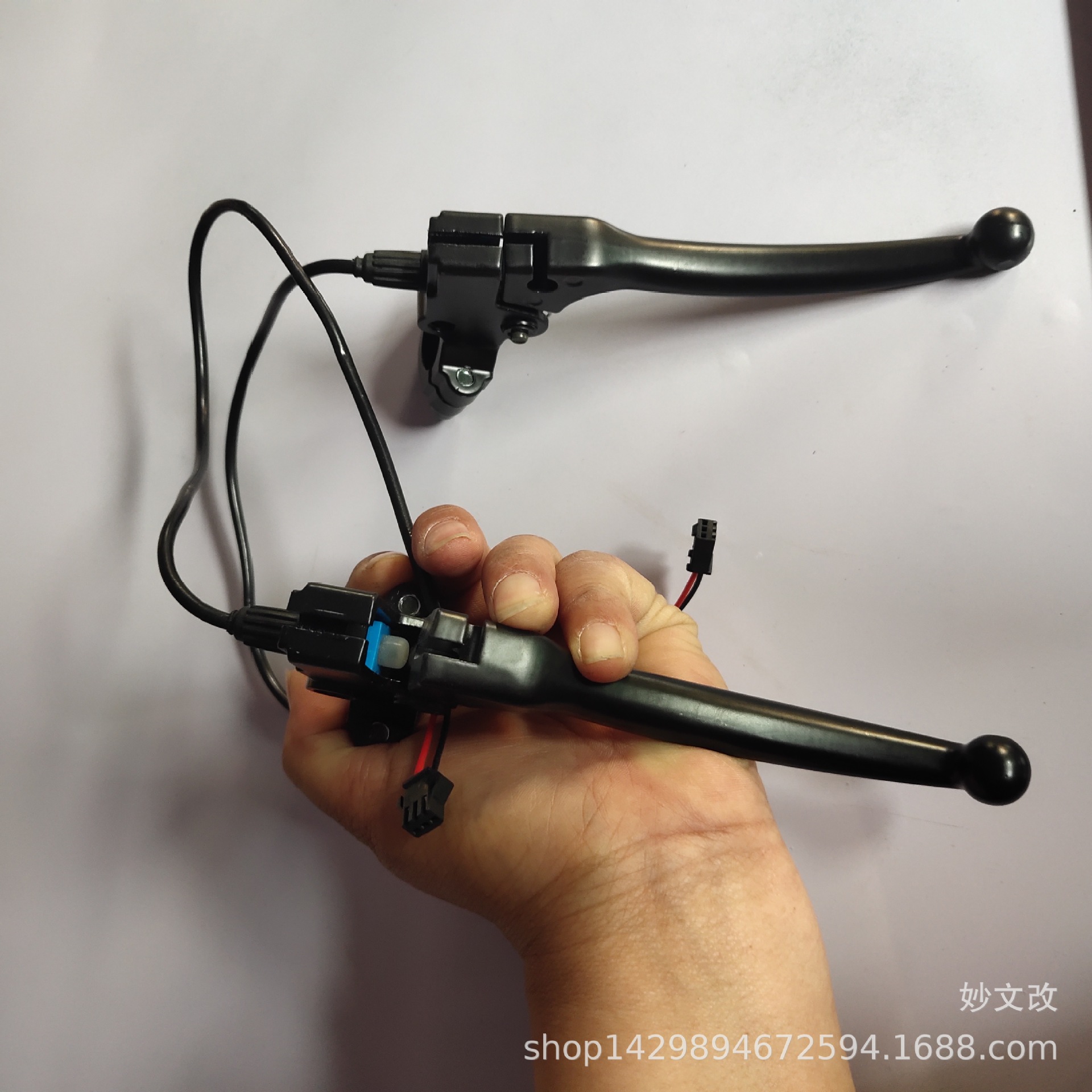 Оптовая новая стандартная ручка тормоза для электромобиля, ручка тормоза без разборки, электрическая ручка тормоза, устанавливаемая на 8 проводов, отражатель