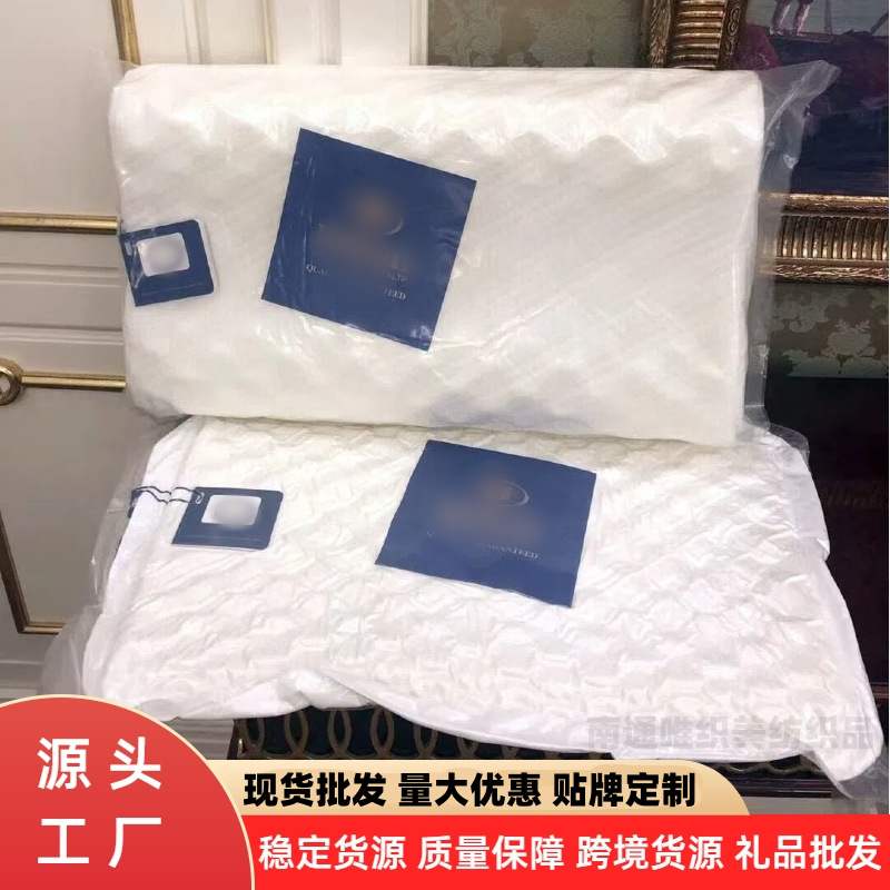 Оптовая продажа латексной подушки Hilton из Таиланда, шейная подушка, подарок, латексный наполнитель для микробизнеса