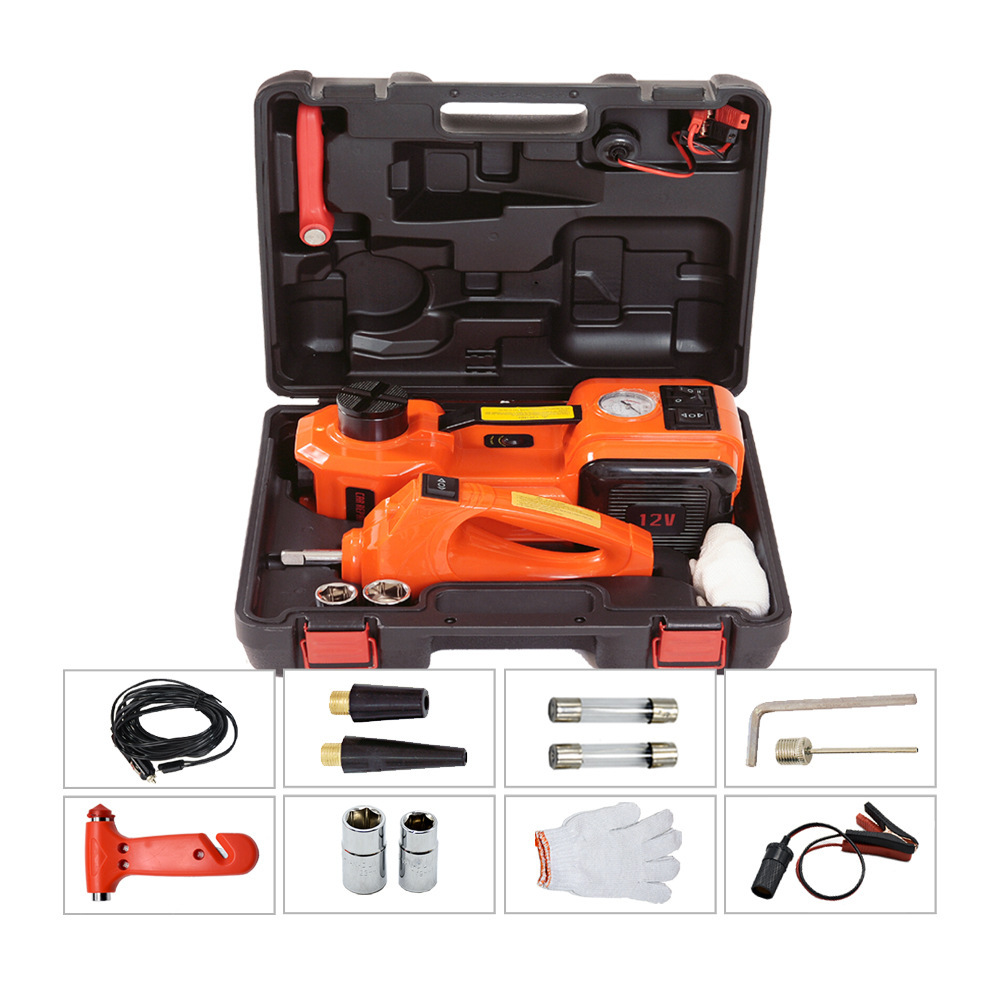 Car 12V Electric Hydraulic 0kg Top Off-Road Model Car-Mounted 0kg Top Tire Changing Tool 5-Ton Car 0kg Top