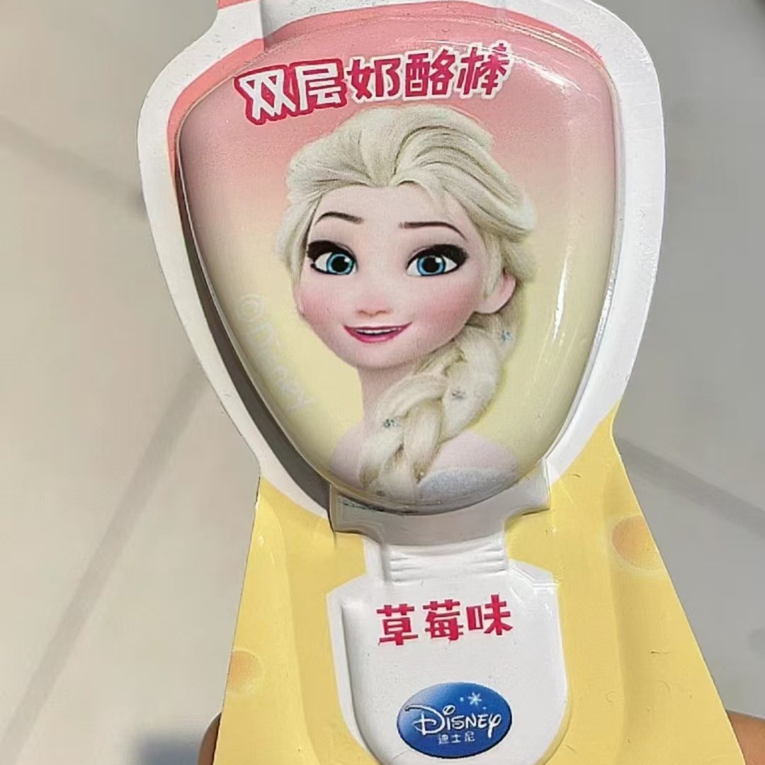 Yili Cheese Sticks Double-Layer Strawberry Mixed Fruit Original Room Temperature Nutritional Snacks Elsa Princess Spider-Man Kidsren