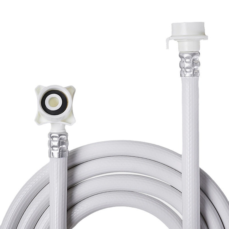 Wholesale universal automatic washing machine pvc pipe explosion-proof water inlet hose lengthened upper household thickened water injection