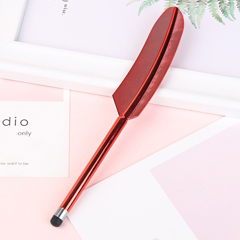 Factory direct feather stylus stylus capacitive pen painting pen for Huawei Apple Xiaomi and other capacitive screens