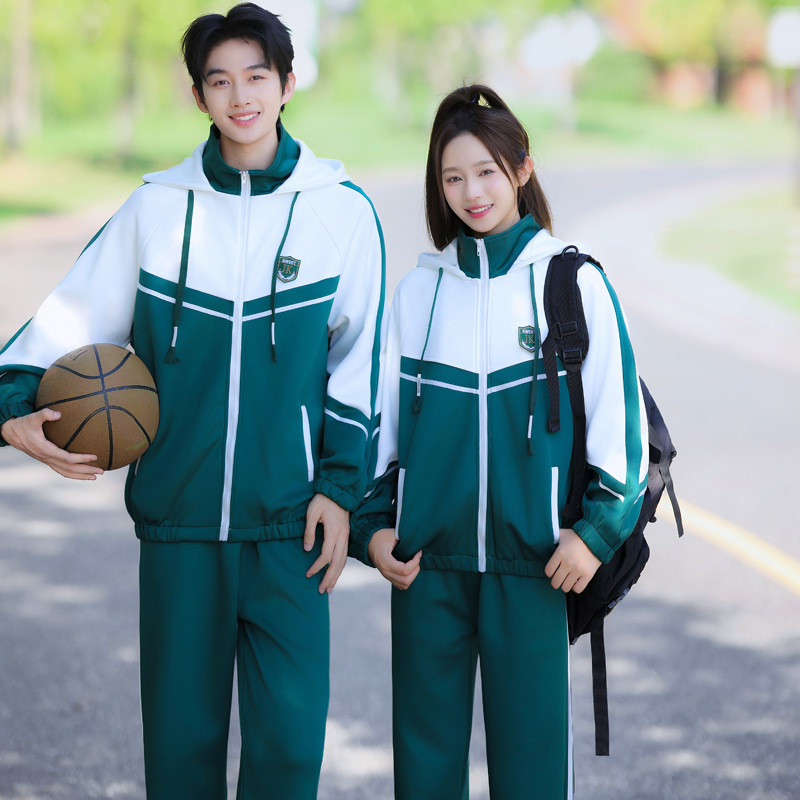 2025 Autumn Couple Wear Junior High School Student High School Student Suit Three-Piece Class Uniform Sports Meet Suit