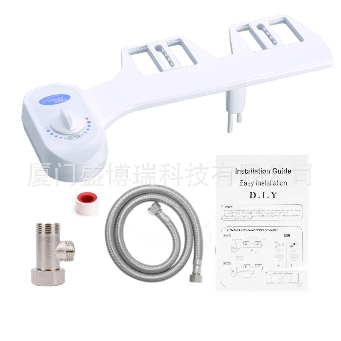 Импортное безэлектрическое умное устройство для унитаза, очиститель, оптовая продажа холодной воды, двойная форсунка