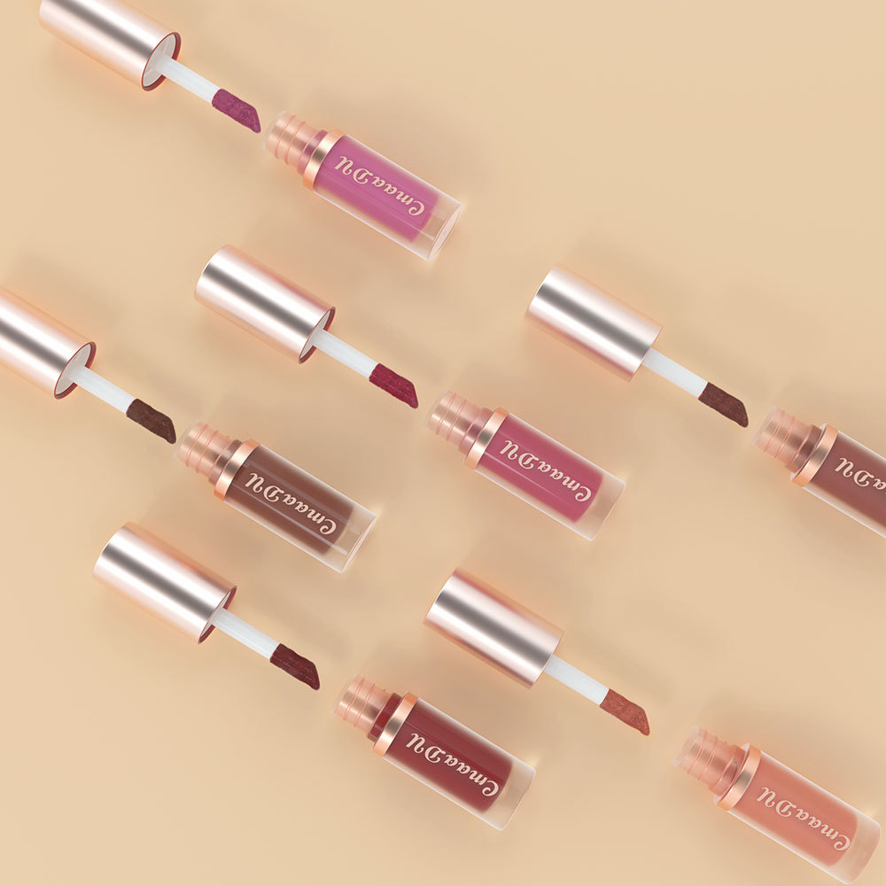 Cmaadu 12-Color Lipstick Matte Velvet Lip Gloss Please Pay Attention to the Link Disclaimer - Exclusively for Export