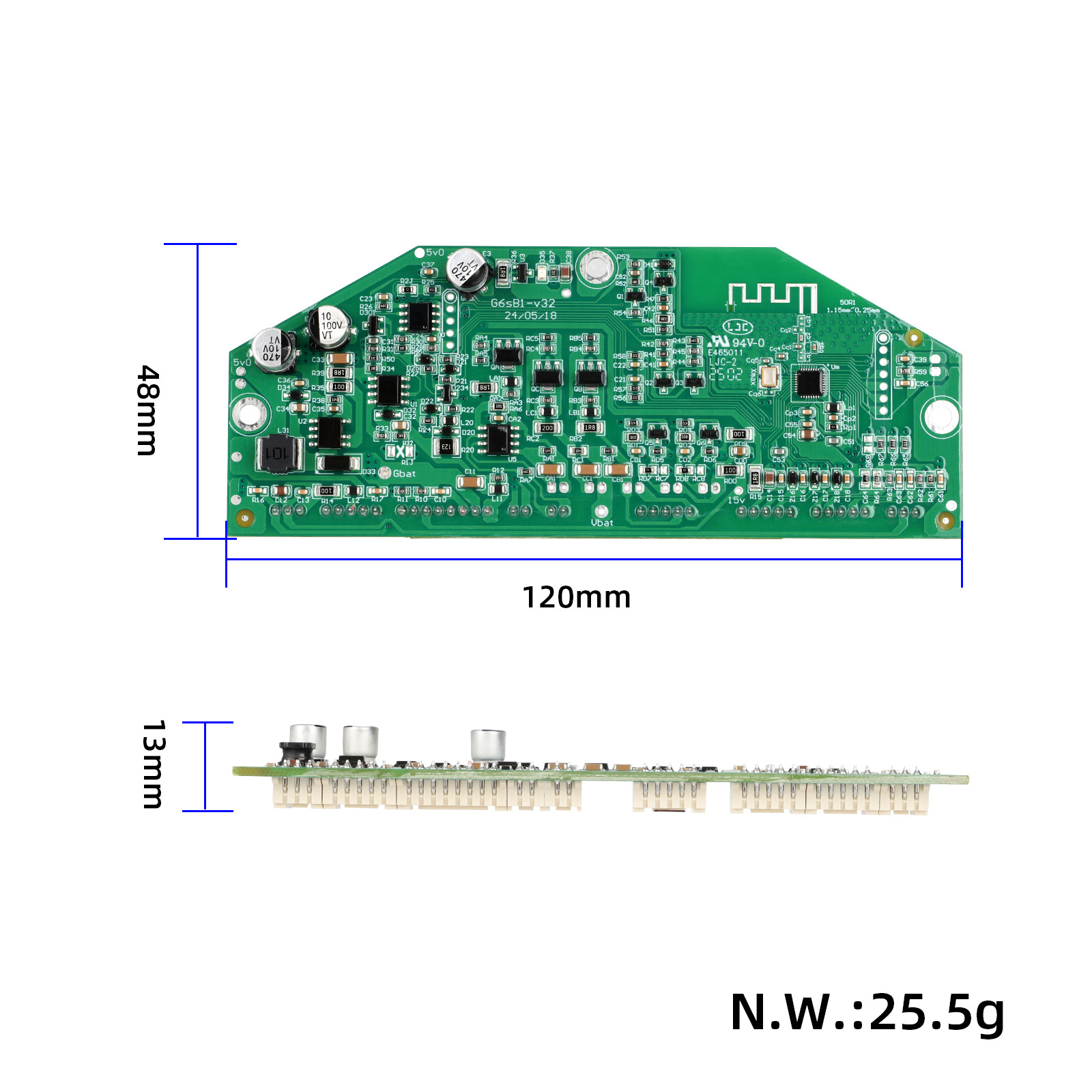 Suitable for Kukiring4 Electric Scooter Display Motherboard Circuit Board Instrument Control Motherboard Main Control Board