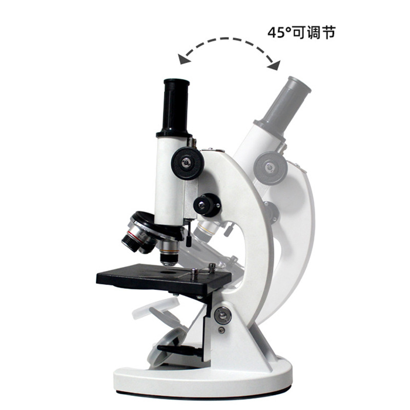Optical Microscope for Primary and Secondary School Students, Special Biological Experiment Science, Can Be Used for Teaching High-Definition Imaging of Bacterial Cells