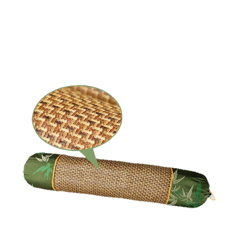 Mugwort Cervical Spine Pillow Mat Cylindrical Pillow Pure Mugwort Household Cervical Spine Cylindrical Candy Mugwort Pillow Manufacturer Wholesale
