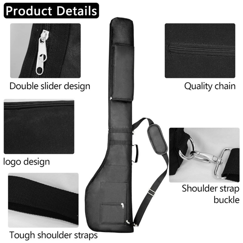 Golf Cart Bag Portable Foldable Large Capacity Bag Golf Supplies Multifunctional Storage Bag