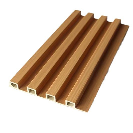 Factory direct bamboo fiber grating board 150 small Great Wall board background wall wall panel decorative board WPC grating board
