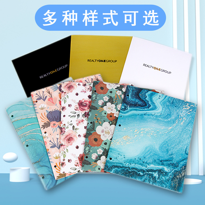 Folder A4 Single and Double Flap Pocket Pants Pp Plastic Folder Paper Folder Report Folder Contract Folder