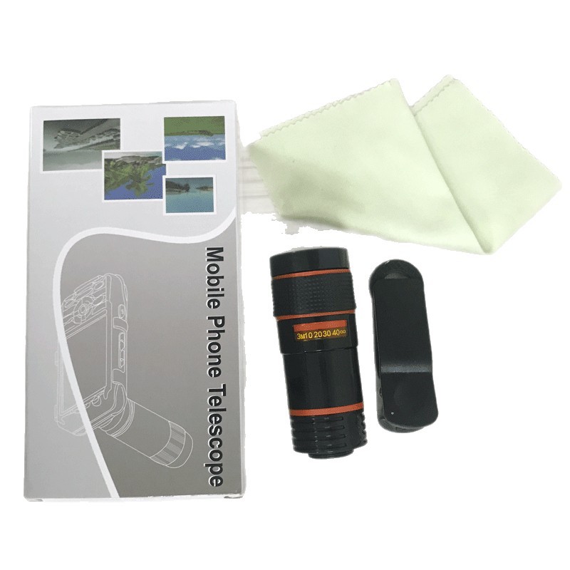 12X8X Mobile Phone Telephoto Telescope Lens Hd Photography Focusing External Phonelens Hd Telephoto