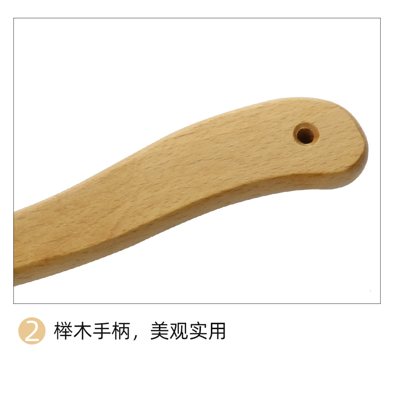 [Baking Tools] New Wooden Handle Curved Bread Cutter European Style Bread Baguette Trimming Knife Dough Trimming Knife