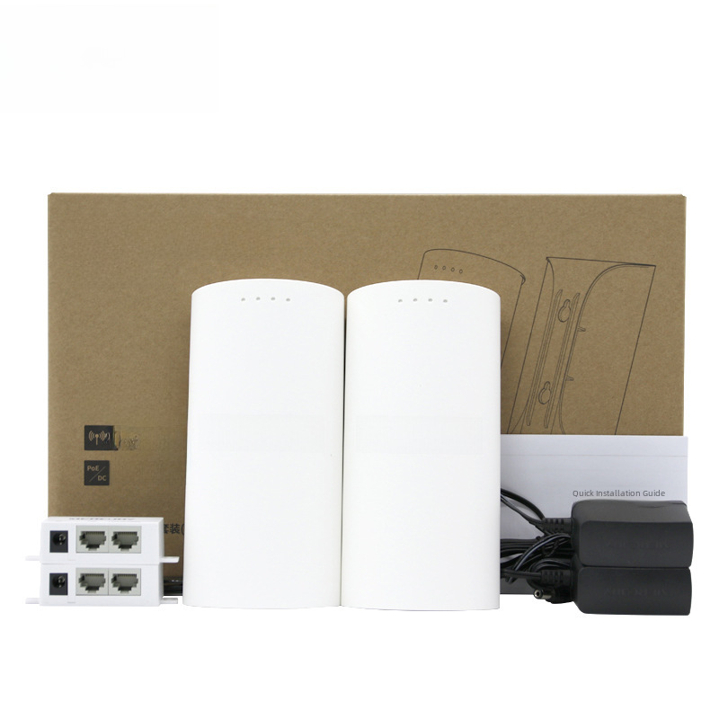 Mercury MWB505S outdoor wireless transmission monitoring WIFI base station 5G point-to-Point Bridge 5km CPE Bridge