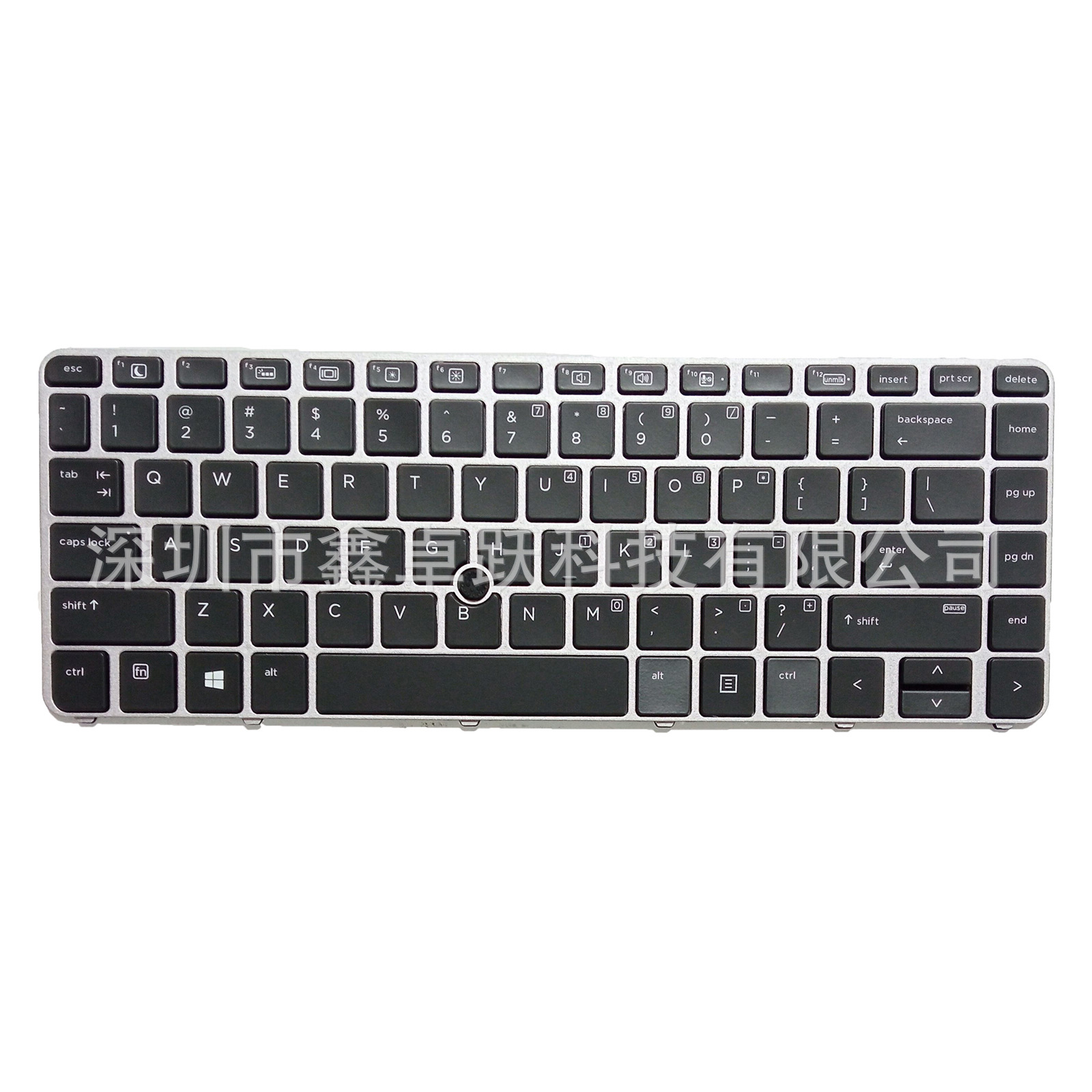 US applicable to HP 840 G 3 840 G 4 848 G 3 745 G 3 745 G3 keyboard silver frame with Rod backlight
