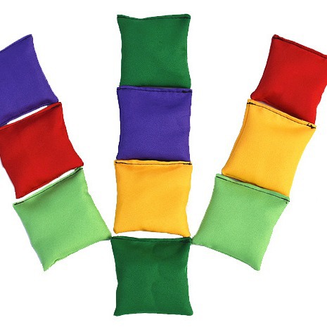 Sandbag Throwing Game Props Outdoor Throwing Plate Kidsren's Sand Bag with Rope Throwing Sandbag Primary School Students with Quartz Sand