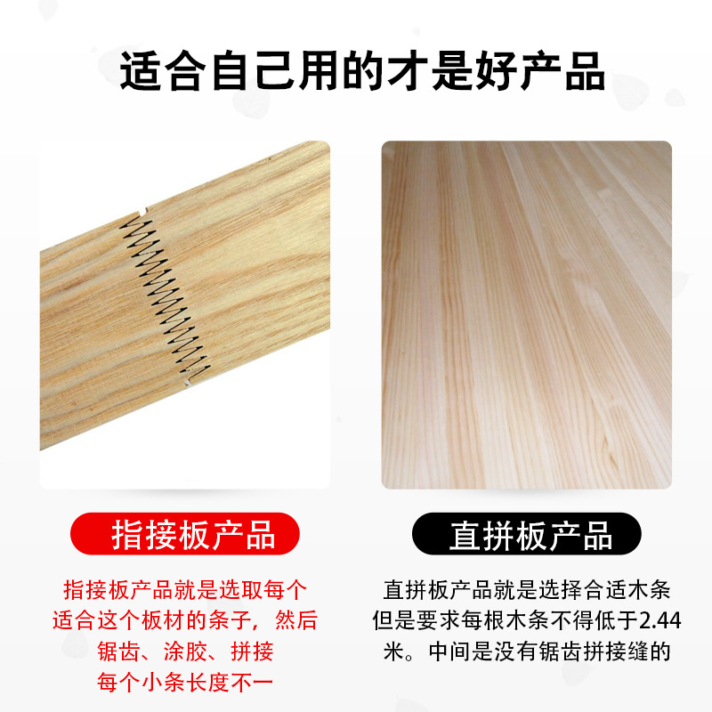 17mm New Zealand Radiata Pine Finger-Jointed Board Straight-Grained Plug-In Board Straight-Ply Board Solid Wood Cabinet Board Environmentally Friendly Board