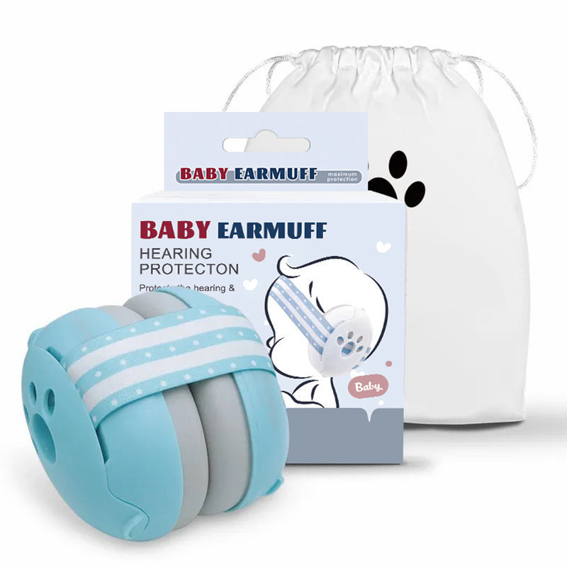 Baby Protection Anti-Noise Earmuffs Kidsren's Sleep Soundproof Headphones Kidsren's Protective Earmuffs Headband Webbing Style