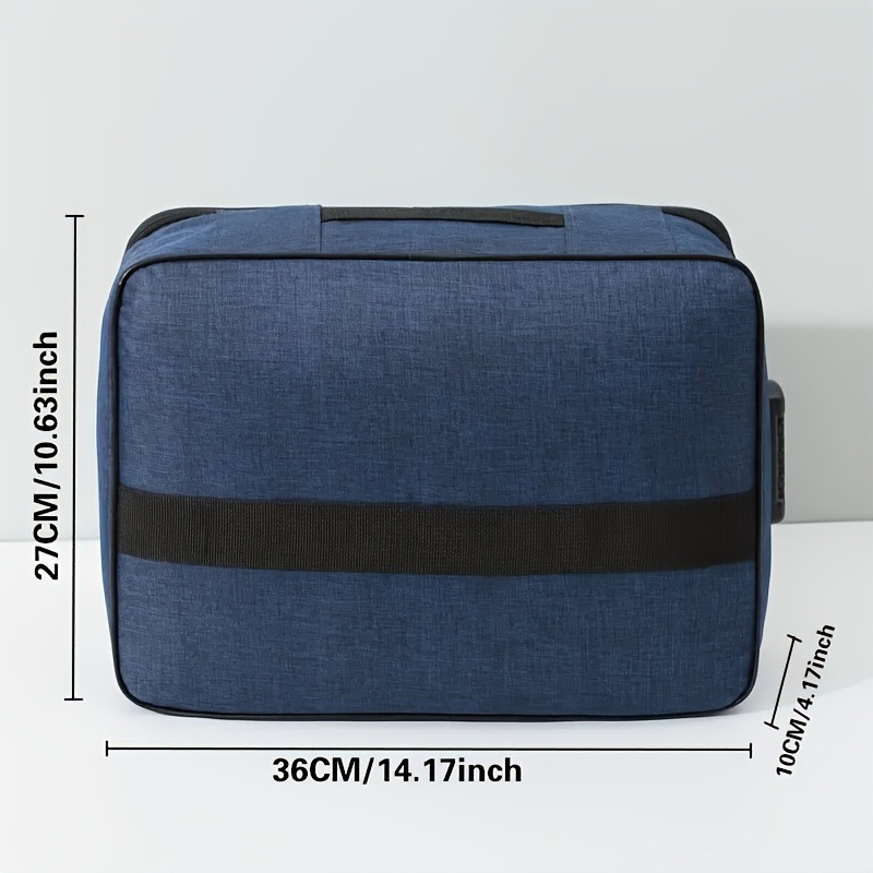 2025 New Cross-Border Dropshipping 1 File Storage Bag with Lock Waterproof File Bag Cross-Border Dropshipping