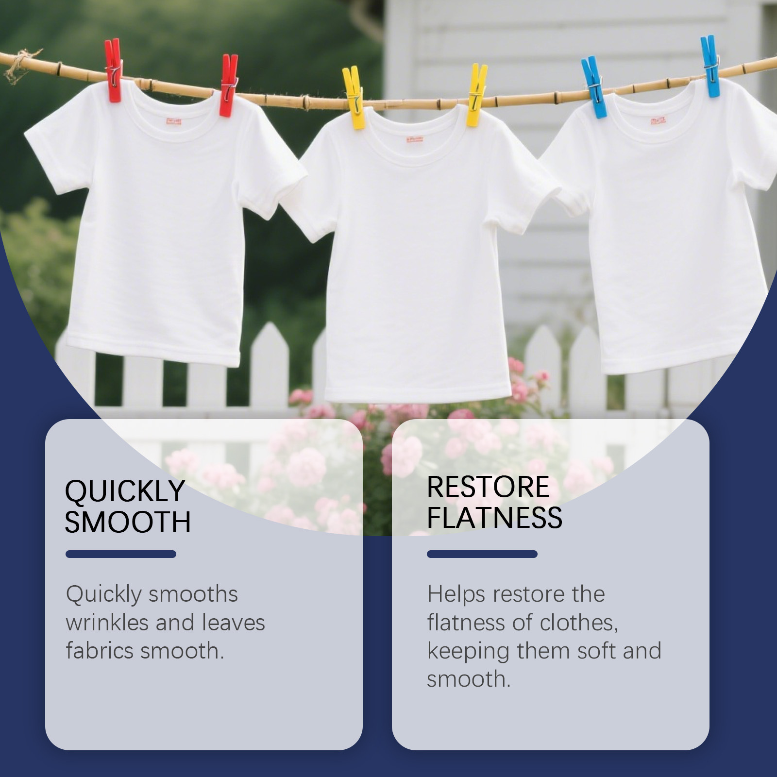 Jakehoe Clothing Wrinkle Removal Spray, No Ironing, Quick Flattening, Suitable for a Variety of Fabrics, Essential for Business Trips