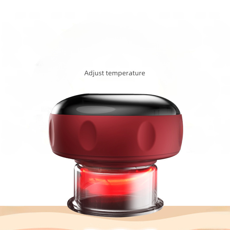 Intelligent Negative Pressure Cupping and Scraping All-In-One Electric Breathing Meridian Brush Heating Scraping Instrument Massager Instrument Multi-Function