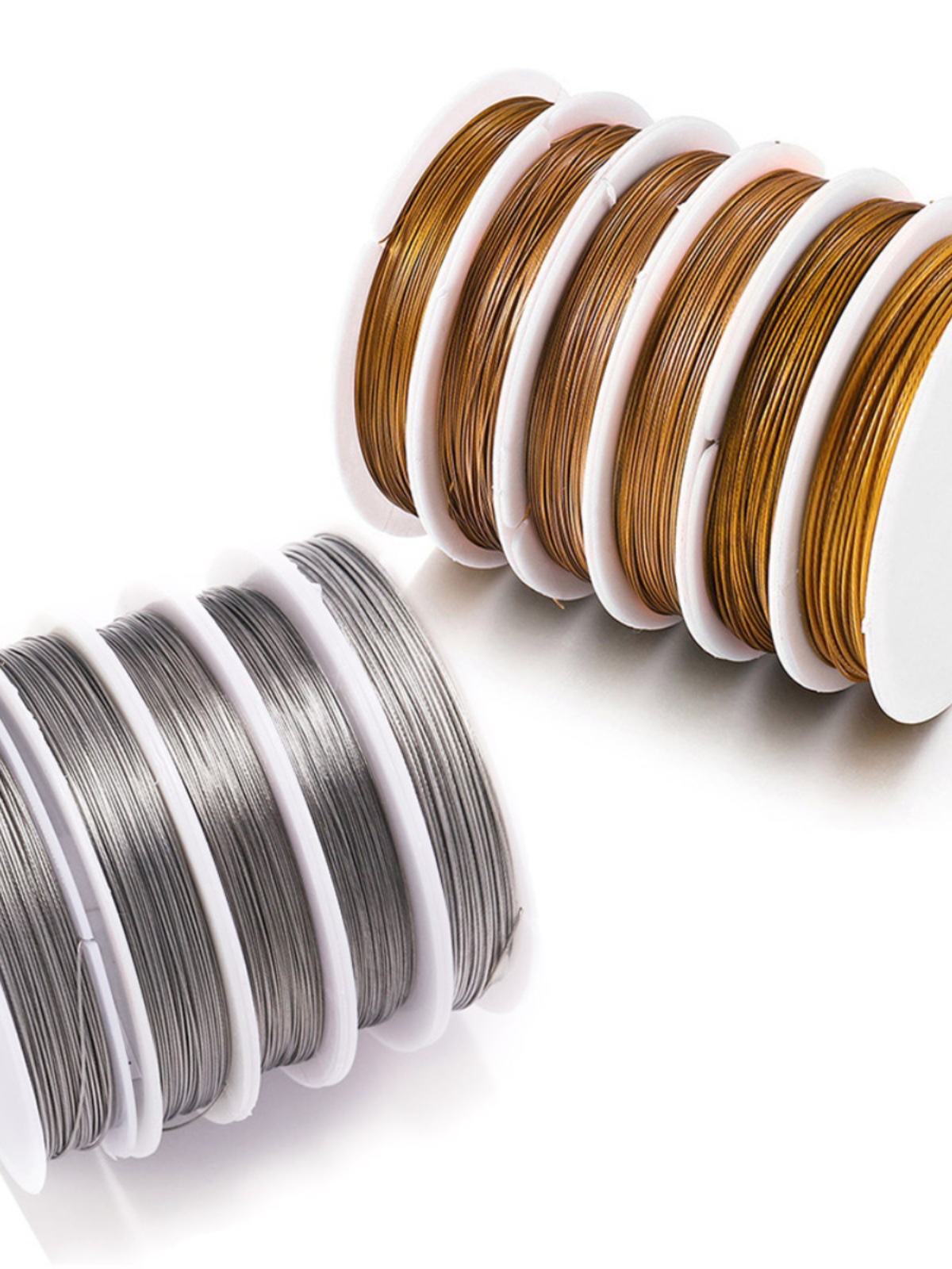 Золотая стальная проволока 0.3мм-0.8мм для ручной работы