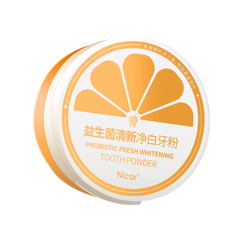 Nicor Enzyme Pearl Tooth Powder Fresh Cleansing Teeth Goods Tooth Yellow Wholesale Factory Direct Sales and Delivery