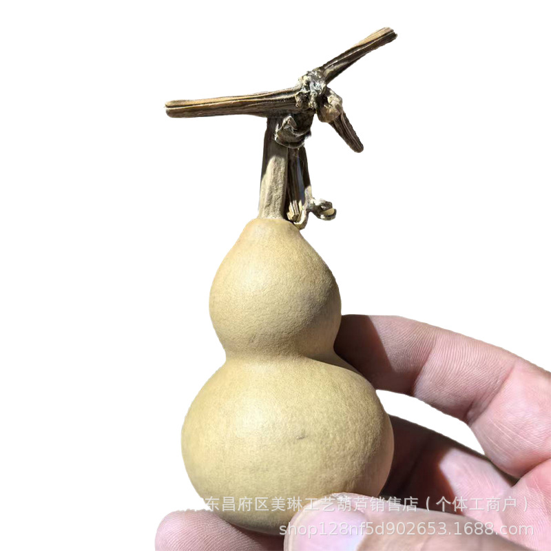 Carefully Selected Small American Natural Gourds, Small American Gourd Crafts from Manufacturers, Street Stall Gadgets with a Spout, Small Gourds