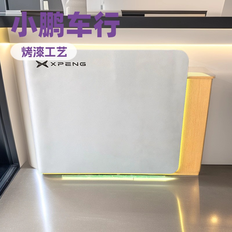 Hongqi Car Show Bar Counter, Xiaopeng Reception Desk, Warrior Paint Counter, Ready-Made Huawei Bar Counter, Totem Column Exhibition Props